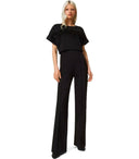 Twinset Black Wide Leg Trousers