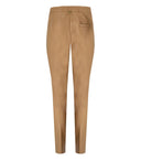 Twinset Camel Faux Leather Trousers