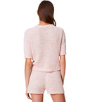 Twinset Cupcake Pink Cropped Top