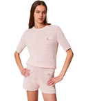 Twinset Cupcake Pink Cropped Top