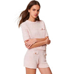 Twinset Cupcake Pink Cropped Top