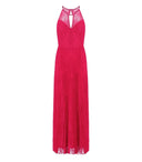 Twinset Fuchsia Long Laceドレス
