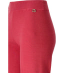 Twinset Holly Berry Knitted Wide Leg Trousers