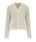 Twindinset Jacquard Lurex Gold Kresh