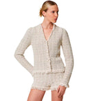 Twindinset Jacquard Lurex Gold Kresh