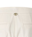 Twinset Off White Cigarette Trousers