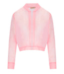 Twinset Peach Tulle Bomber