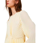 Twinset Vanilla Pleated Blouse