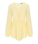 Twinset Vanilla Pleated Blouse