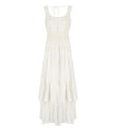 Twinset White Long Dress