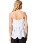 Twinset White Sangallo Top