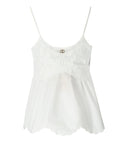 Twinset White Sangallo Top