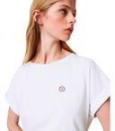 Twinset White T Shirt With Logo
