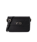 V73 Black Bamboo Crossbody Bag
