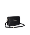 V73 Black Bamboo Crossbody Bag