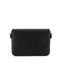 V73 Black Bamboo Crossbody Bag