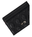 V73 Margaret Black Card Holder