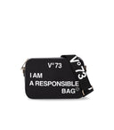 V73 Responsibility Bis Black Crossbody Bag