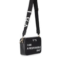 V73 Responsibility Bis Black Crossbody Bag