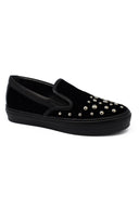 Salvatore Ferragamo Velvet Slip On