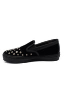 Salvatore Ferragamo Velvet Slip On