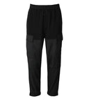 Versace Jeans Couture Black Cargo Sweatpants With Logo