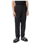 Versace Jeans Couture Black Cargo Sweatpants With Logo