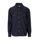 Versace Jeans Couture Dark Blue Denim Shirt