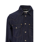 Versace Jeans Couture Dark Blue Denim Shirt