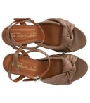 Via Roma da 15 nodi sandalo taupe taupe