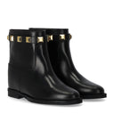 Via Roma 15 Santa Monica Black Ankle Boot