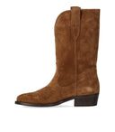Via Roma 15 Velour Brown Texan Boot