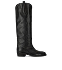 Via Roma 15 Venezia Black High Texan Boot