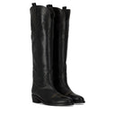 Via Roma 15 Venezia Black High Texan Boot