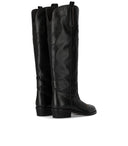 Via Roma 15 Venezia Black High Texan Boot