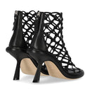 Vic Matié Knot Black Heeled Sandal