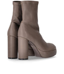 Vic Matié Pulp Mud Sock Heeled Ankle Boot