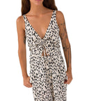 Weili Zheng Beige Spotted Top