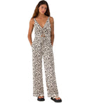 Weili Zheng Beige Spotted Trousers