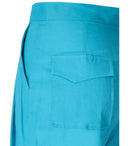 Weili Zheng Straight Leg Light Blue Trousers