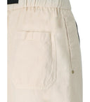 White Sand Carol Cream Ribbed Trousers