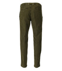 White Sand Greg Military Green Trousers