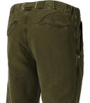 White Sand Greg Military Green Trousers