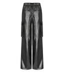 White Sand Grey Metal Kargo Trousers