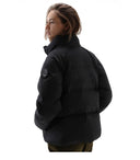 Woolrich Alsea Crop Black Cropped Hooded Down Jacket