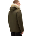 Woolrich Artic Detachable Fur Military Green Parka