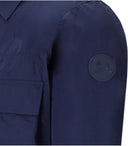 WOOLRich Crinkle Blue Shirt Style Jacke