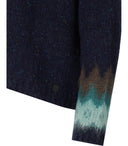 Woolrich Fairisle Blue Crewneck Jumper