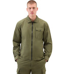 سترة على شكل قميص من Woolrich Lake Olive