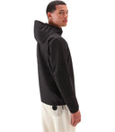 Giacca con cappuccio nero di Woolrich Pacifico